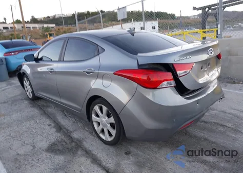 2012 Hyundai Elantra Limited (Ulsan Plant) from USA, damaged, VIN KMHDH4AE3CU314536